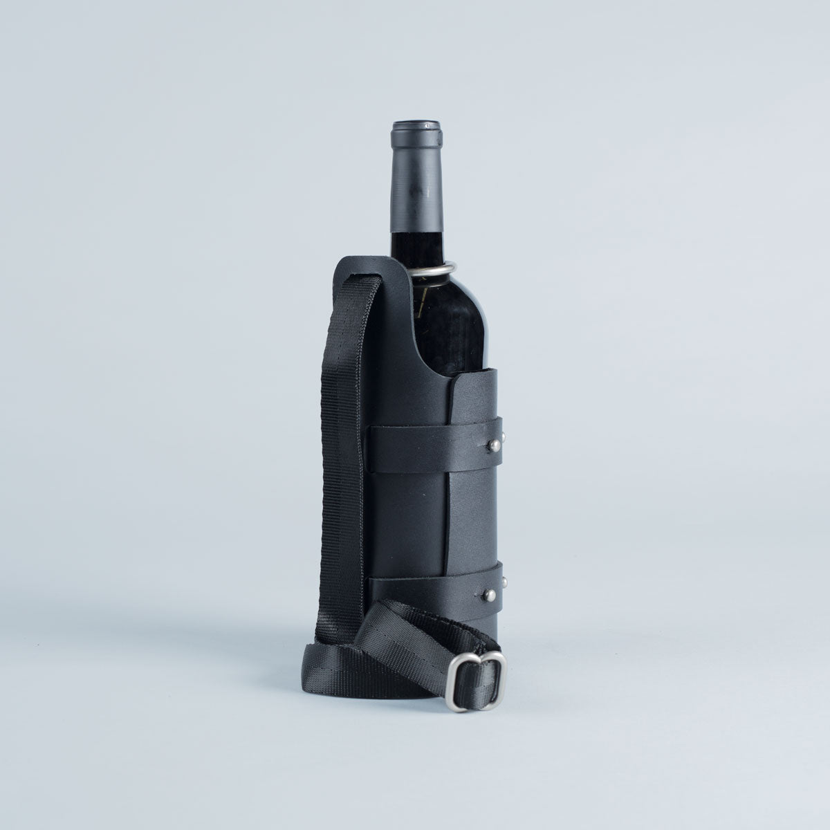 Juice Pak Leather Wine Carrier