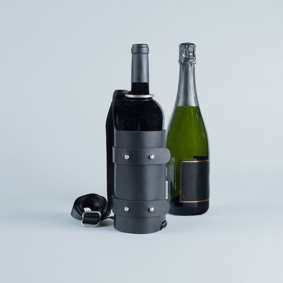 Juice Pak Leather Wine Carrier