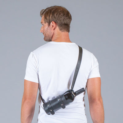Juice Pak Leather Wine Carrier